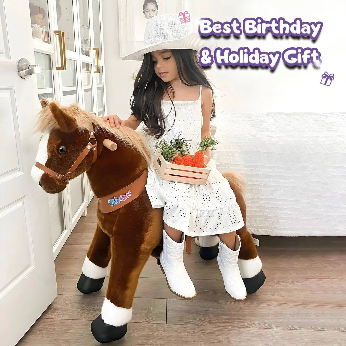 PonyCycle® Official Licensed Kids Riding Unicorn