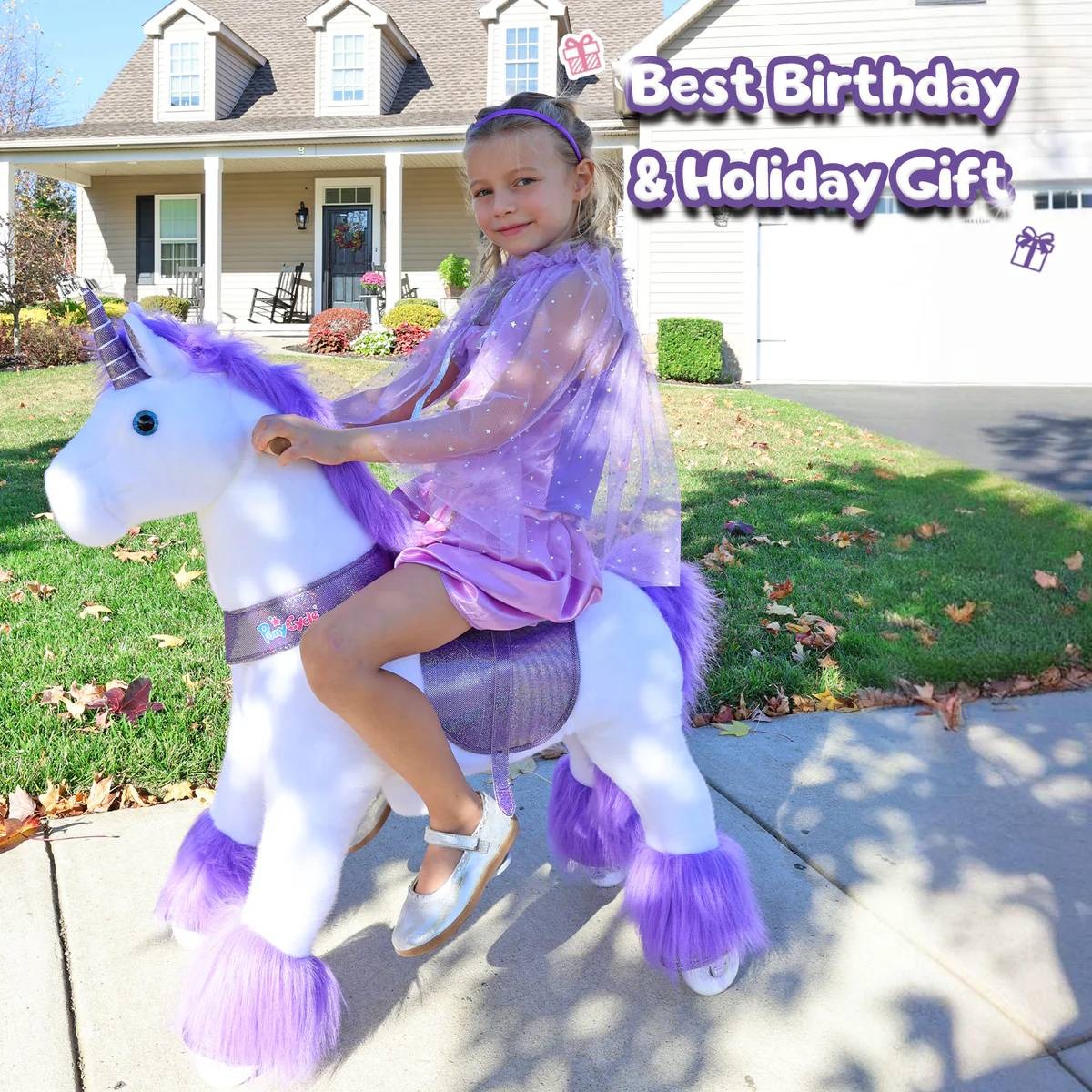 PonyCycle® Official Licensed Kids Riding Unicorn