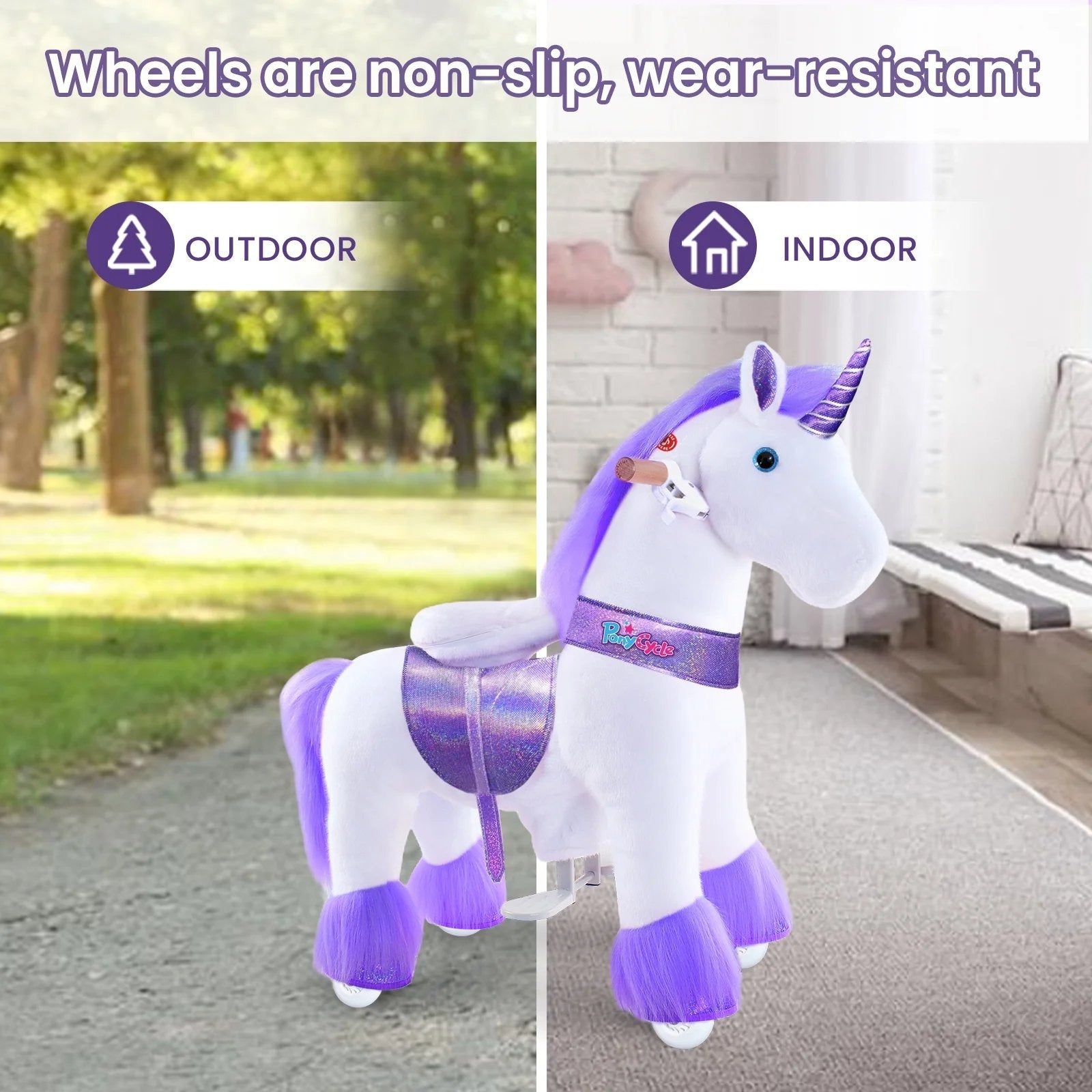 PonyCycle® Official Licensed Kids Riding Unicorn