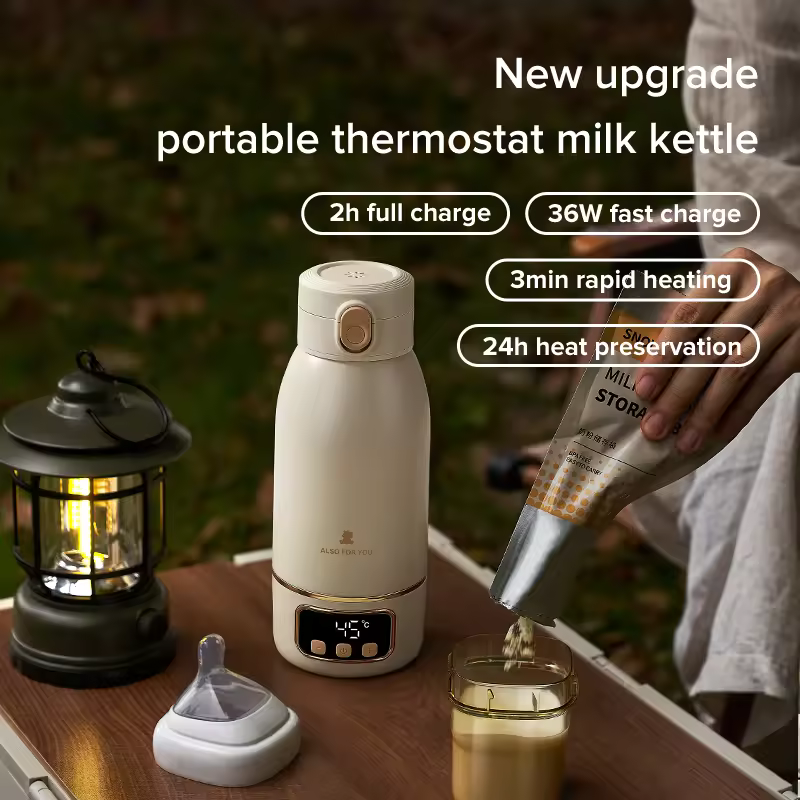 Portable Bottle Hot Selling Portable Wireless Baby Milk Warmer