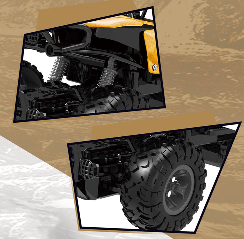 Rock Crawler Off Road R/C Car Monster Truck Kids Toys - Remote Control Cars for Kids