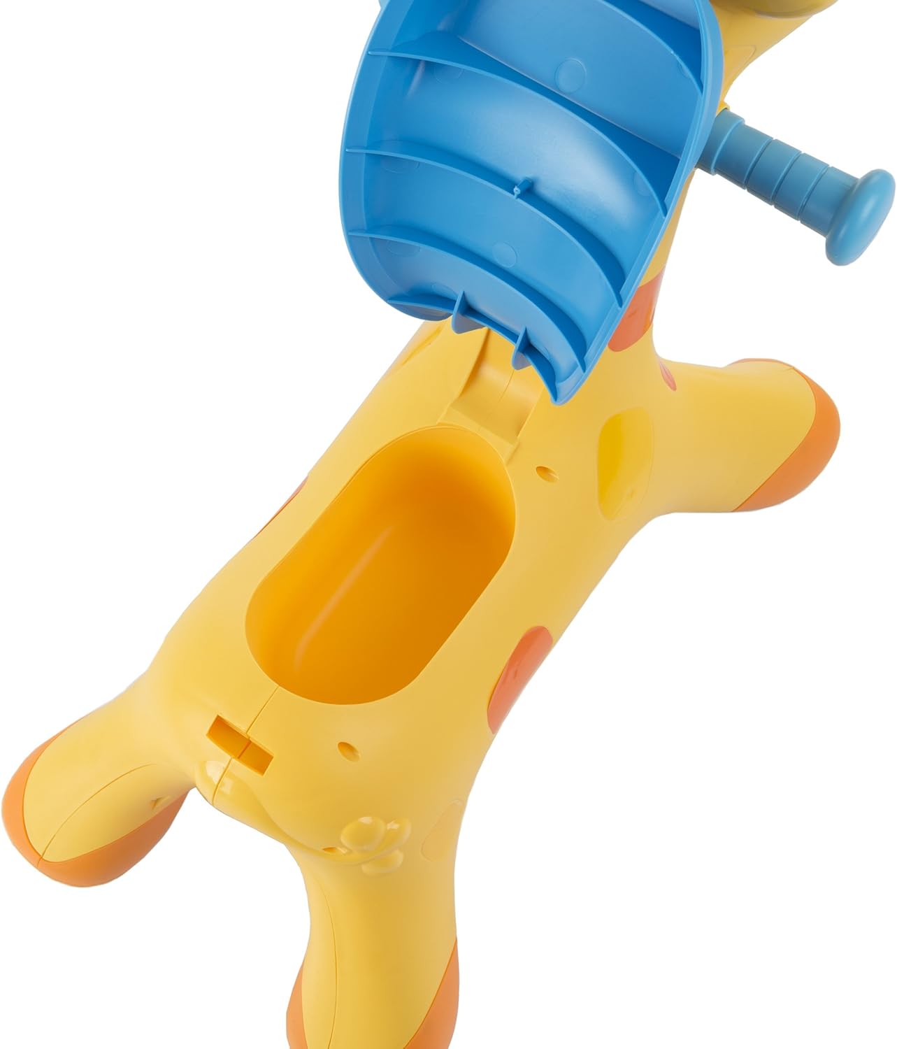 Rocking Giraffe 2-in-1 Ride-On Scoot Toy and Rocking with Music & Storage