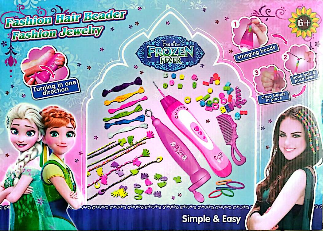 Frozen Hair Beader Styling Set for Kids