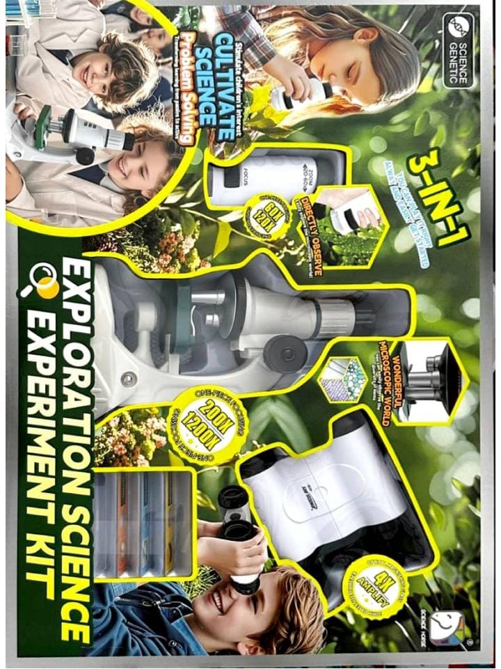 Exploration Science Experiment Kit (3-in-1)