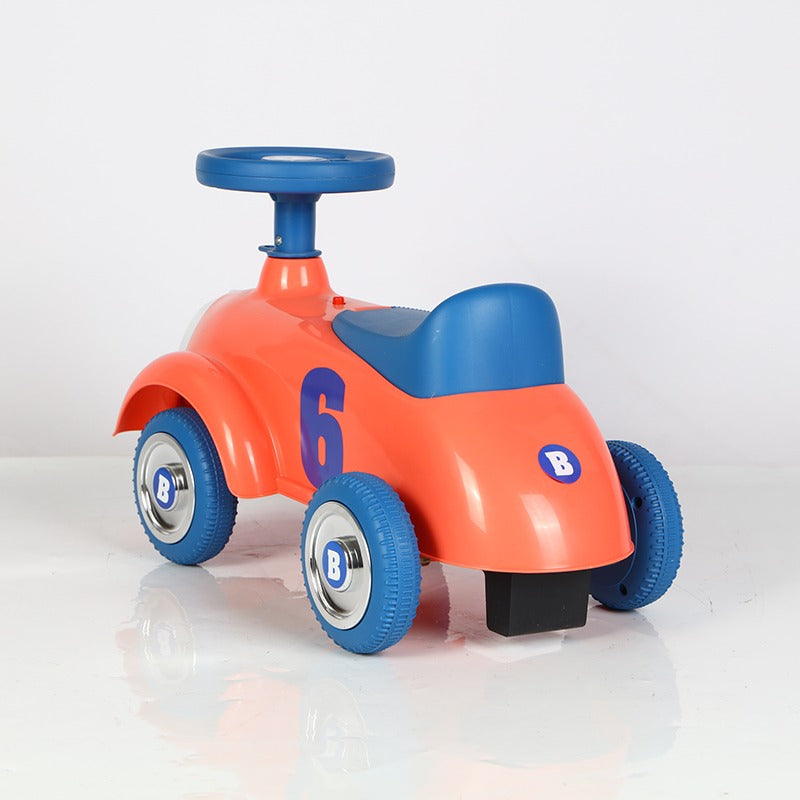 Vintage Ride-On Car for Toddlers 18M–3Y