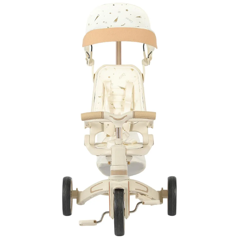 Winhope 9-in-1 Baby Tricycle with Push Handle & Canopy