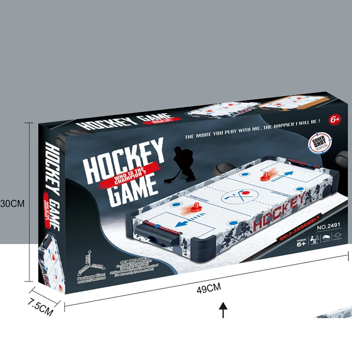 Wooden Air Hockey Table Fun Air Hockey Game for Kids