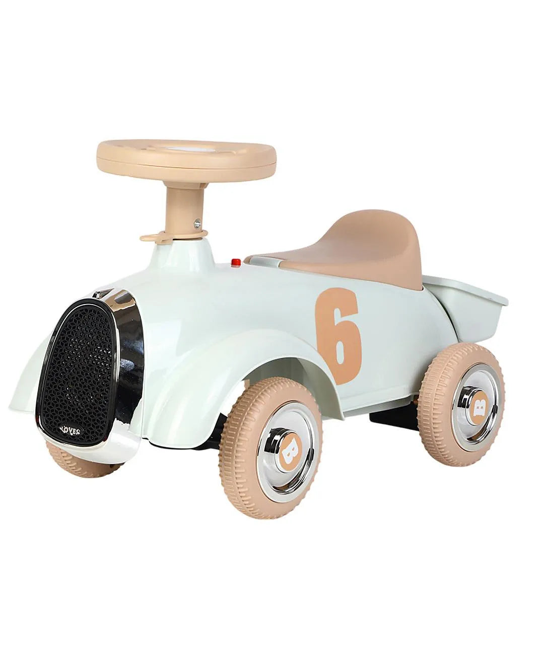 Vintage Push Car with Music & Lights 12M–3Y