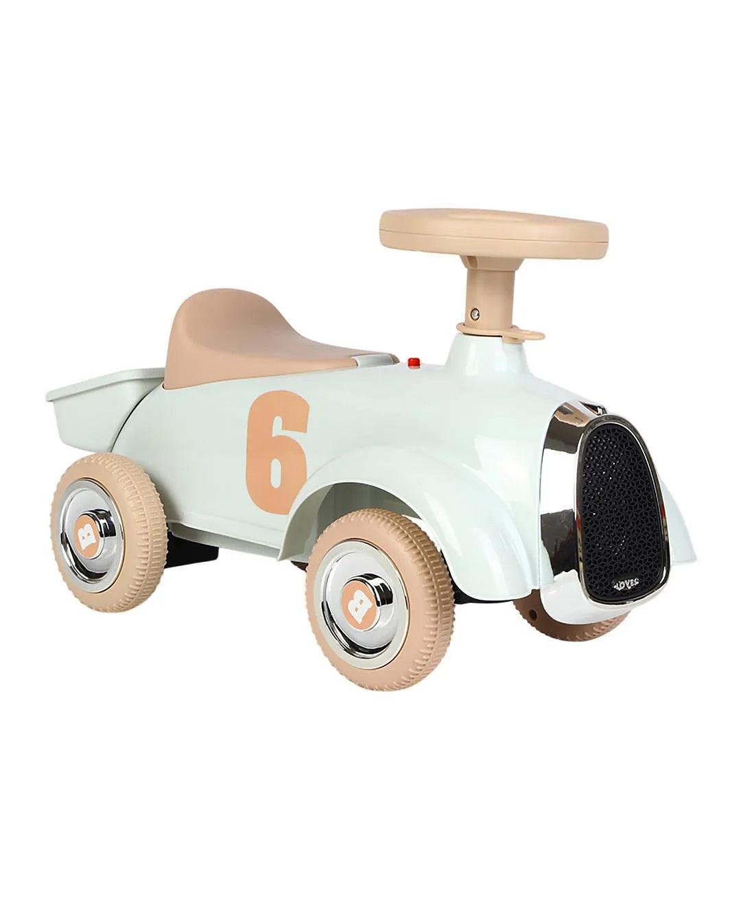Vintage Push Car with Music & Lights 12M–3Y