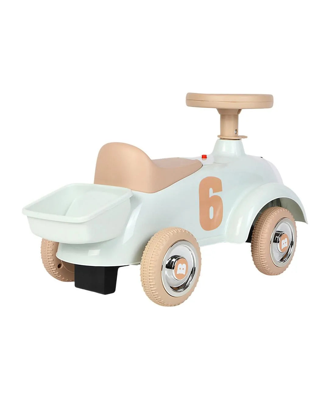 Vintage Push Car with Music & Lights 12M–3Y