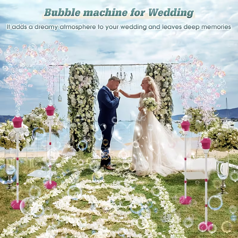 Automatic Bubble Machine with Music & Lights