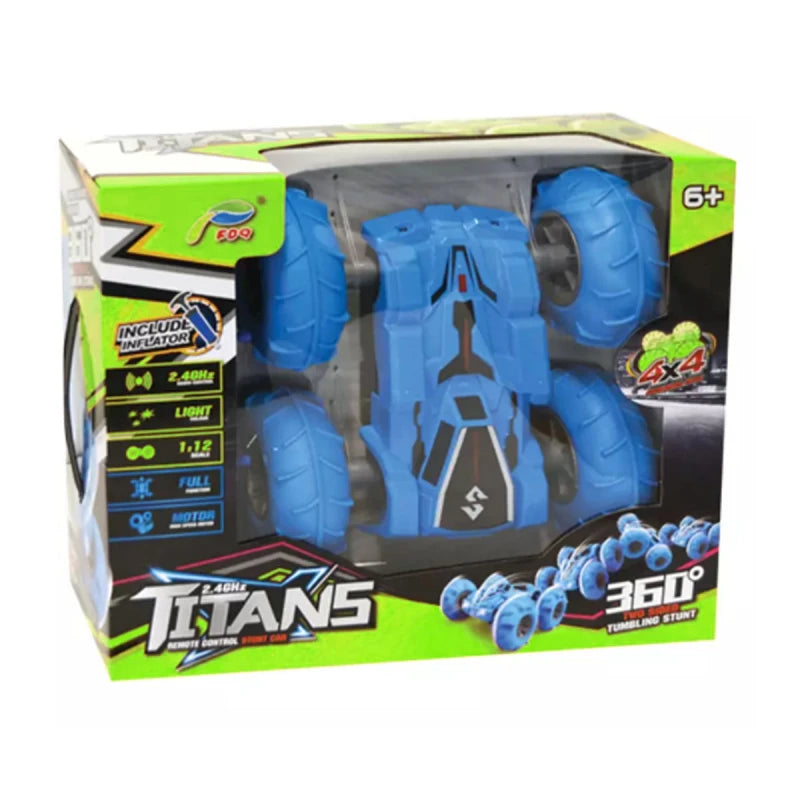 2.4GHz Remote-Controlled Stunt Car
