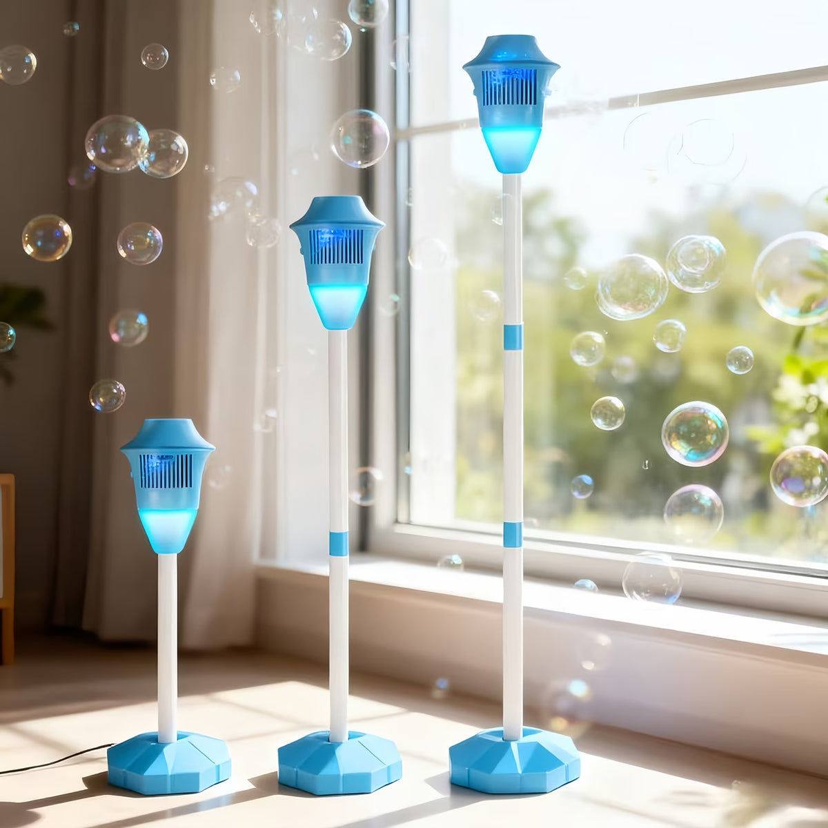 Automatic Bubble Machine with Music & Lights