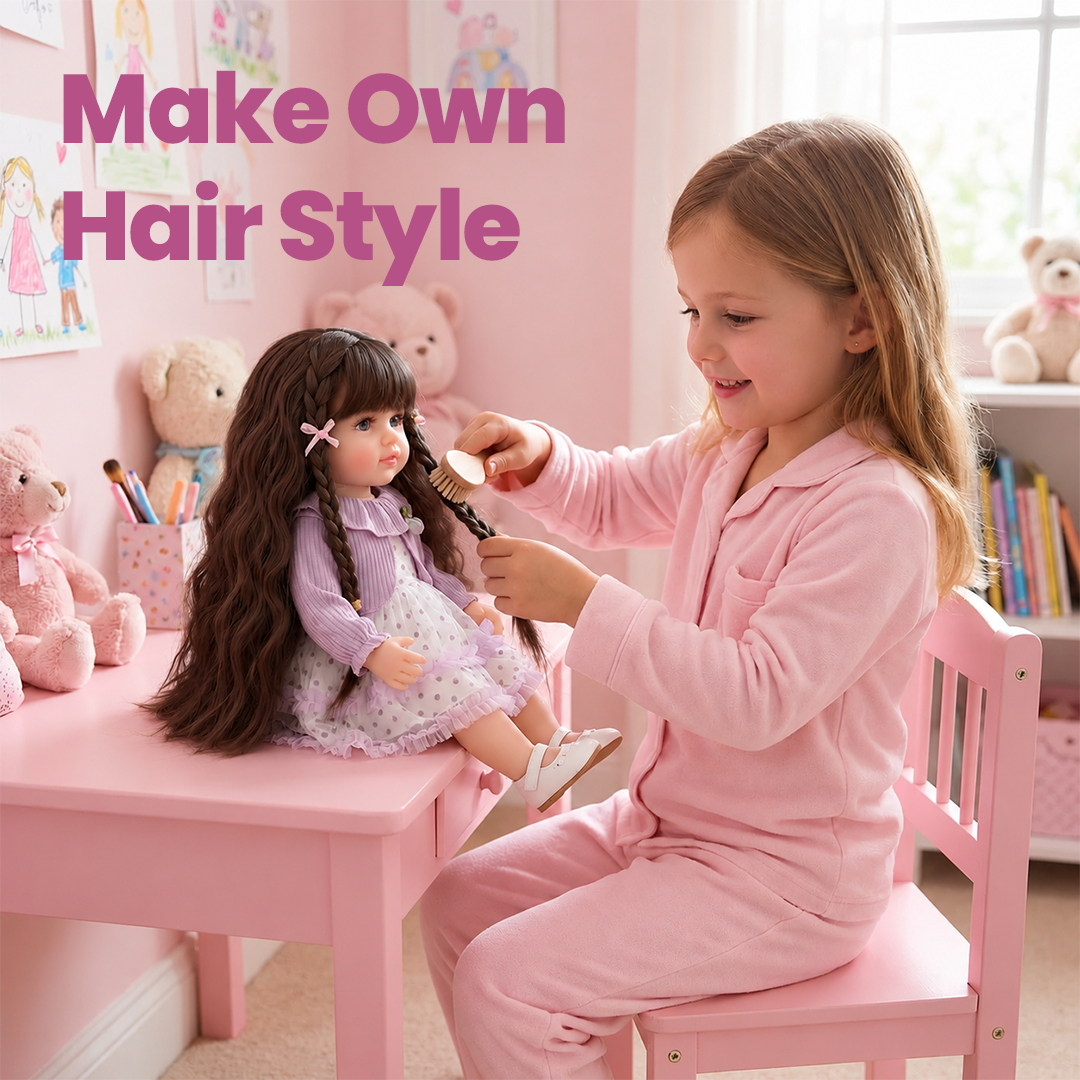 Jollyza® 55cm Interactive Talking Silicon Doll In English Language