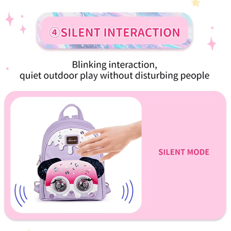 Intereactive Eyes and Musicial talking Baby School 3D Bag for kids from 6 years old