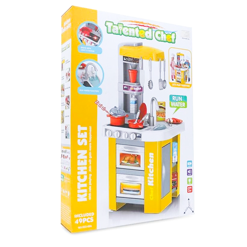 49 pieces play plastic kitchen toys set for kids