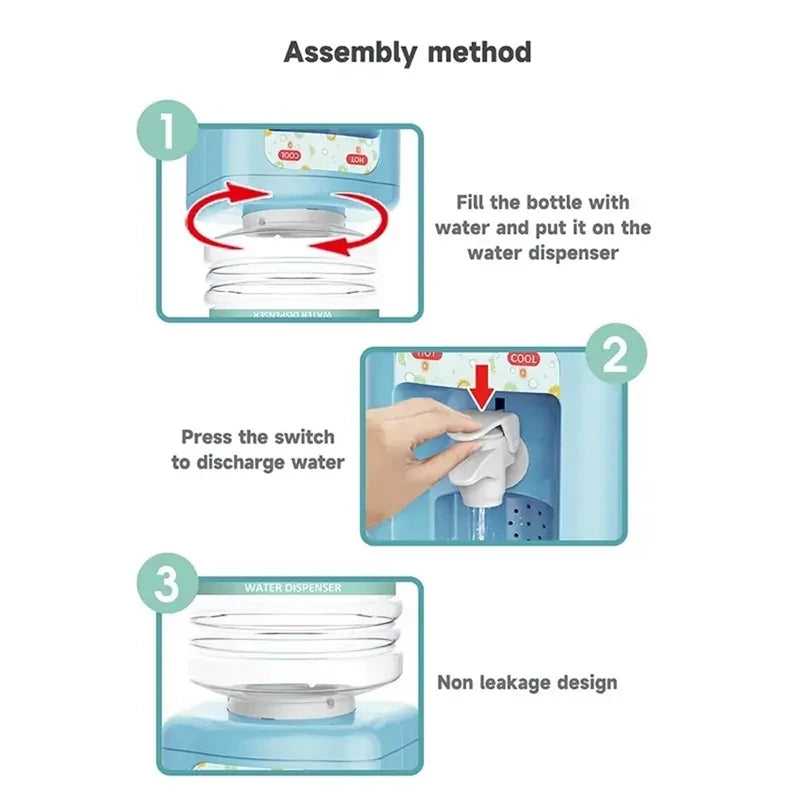 Kids Water Dispenser Toy with Real Water Dispensing
