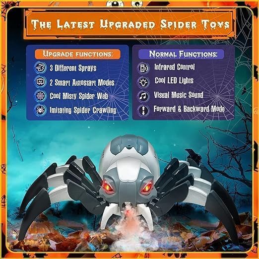 Crawling Spider Robot Fun, Action & Excitement
