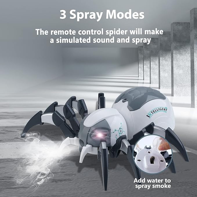 Crawling Spider Robot Fun, Action & Excitement