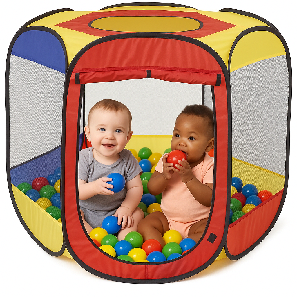 Magic Ball Pit Tent with 50 Balls for Kids Girls and Boys