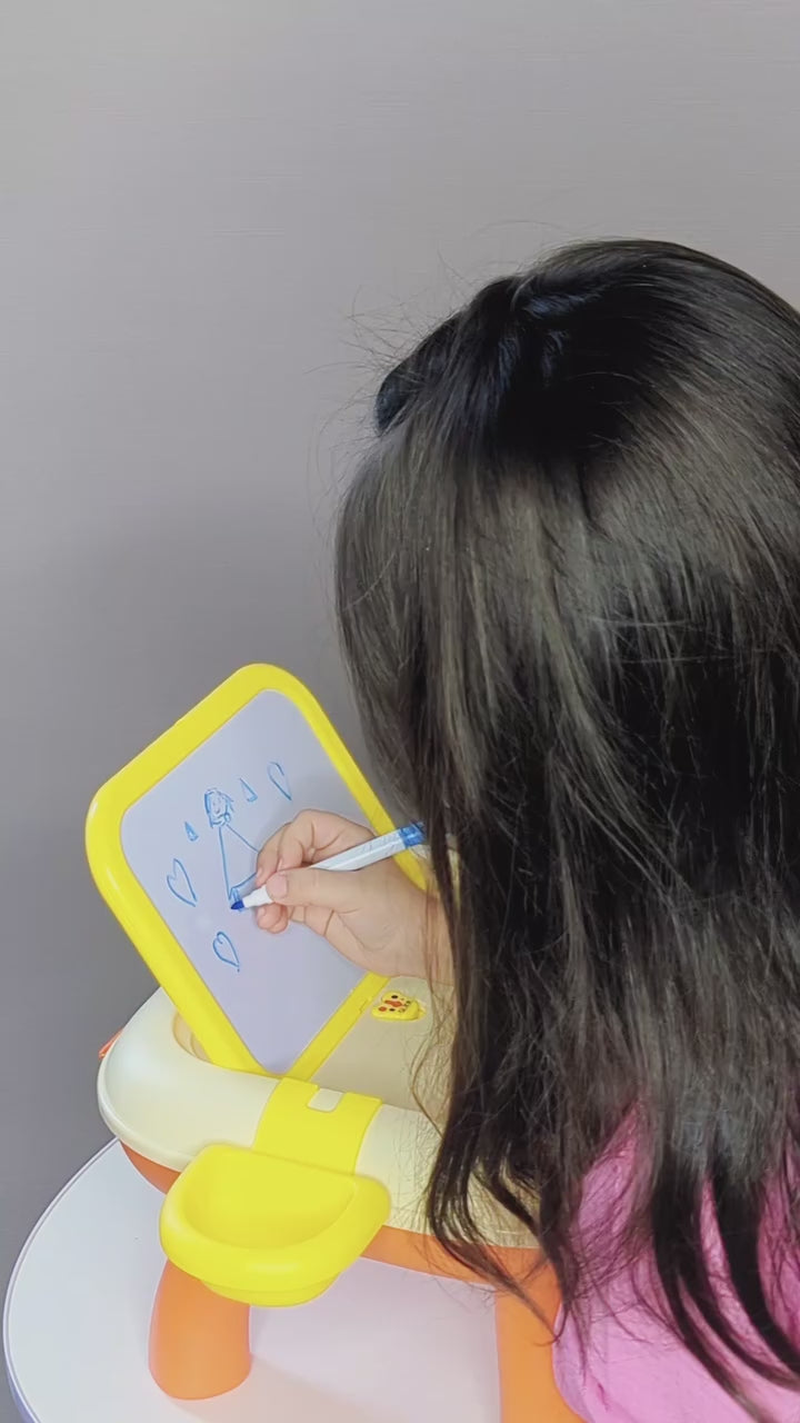 Brilliant Children's Portable Drawing Board Elephant Reusable Writing