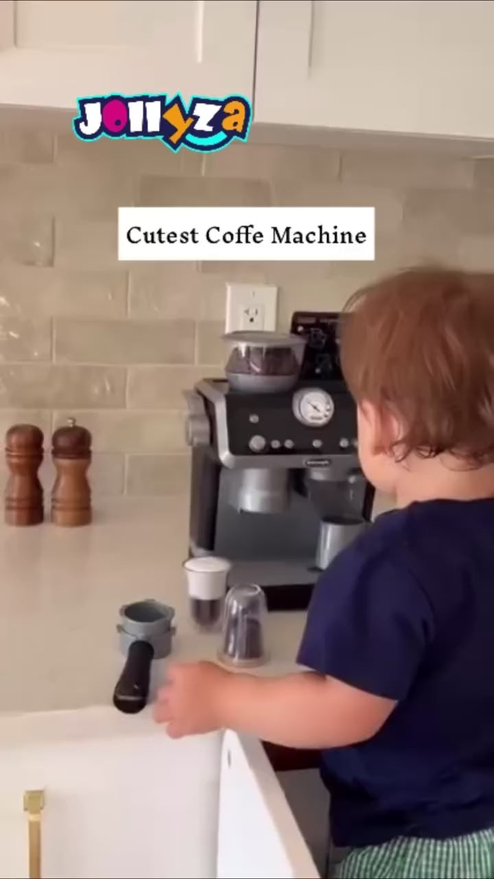 Coffee Machine Toy with Realistic Sounds