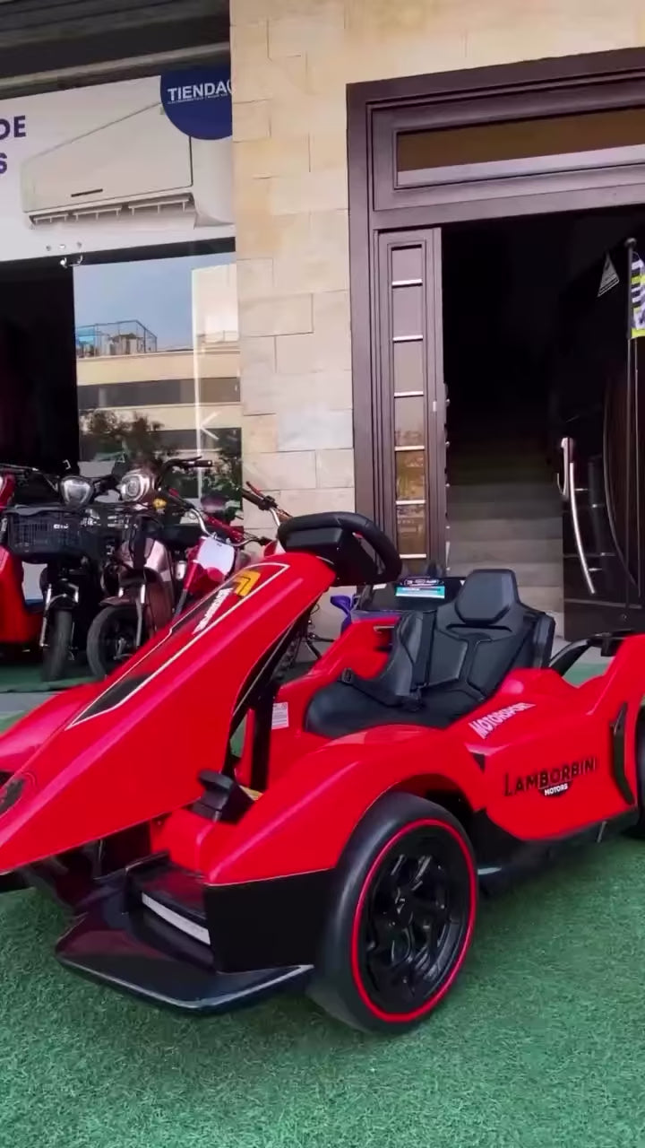 24V Krash Go-Kart Rides on Car