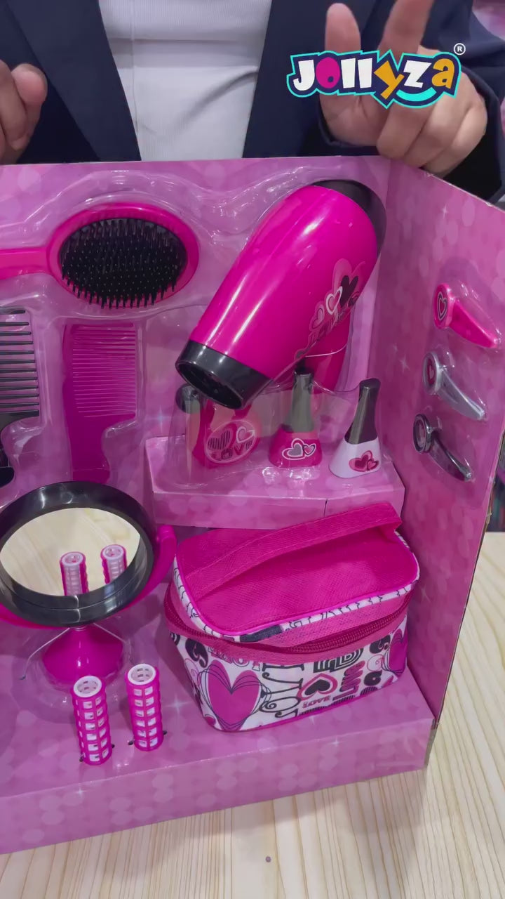 Kids Beauty Salon Play Set – Complete Glam Kit