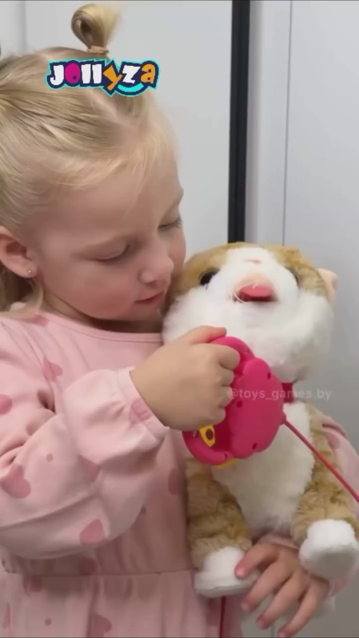 Realistic Interactive Toy Cat Walks and Mews