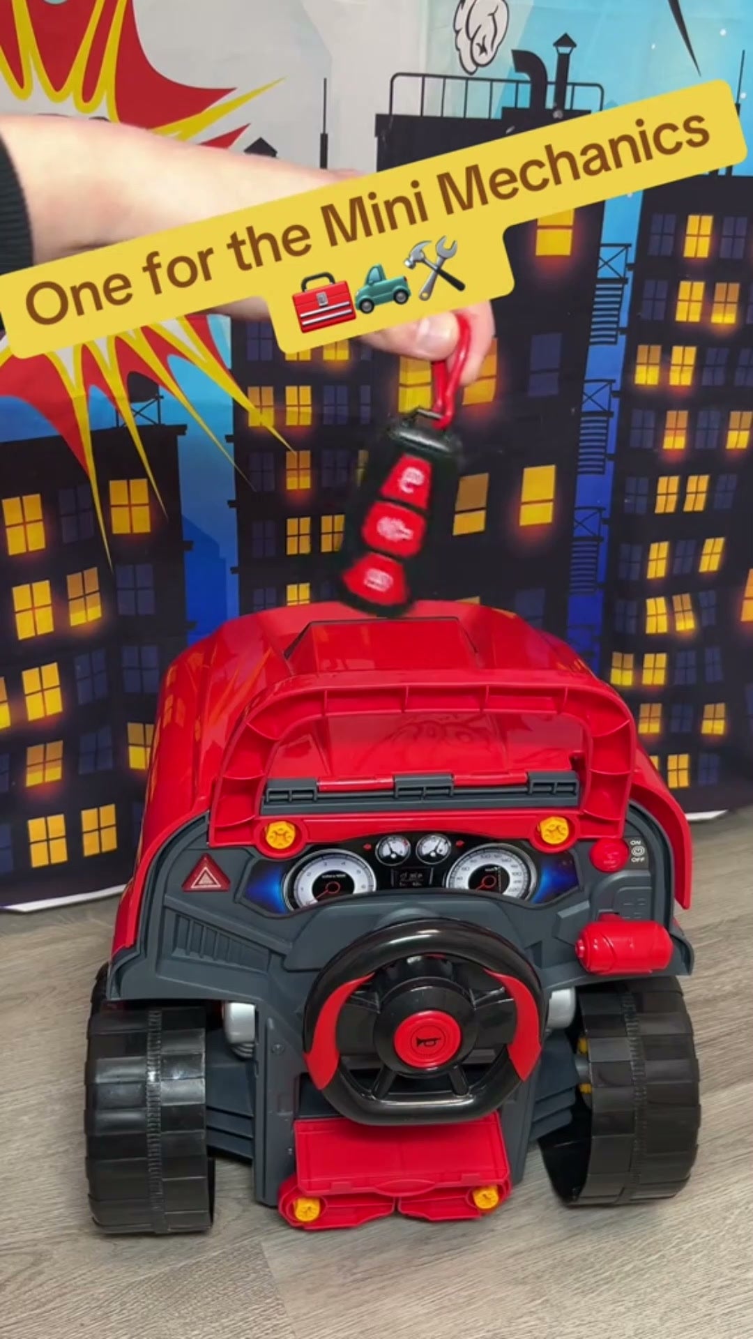 Kids Truck Mechanic Engine Workshop Toy with Lights & Sounds  Take Apart & Rebuild Engine
