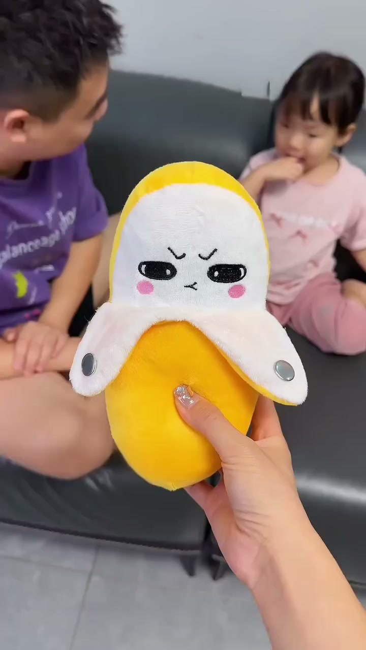 Interactive Banana Plush, Interactive Music Plush Toy with Sounds