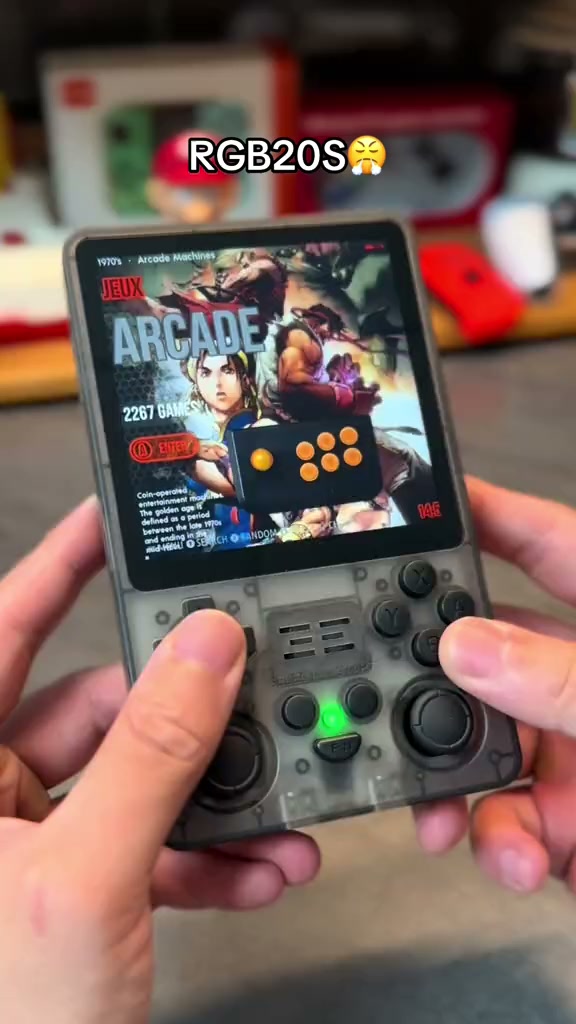 20,000+ R36S Retro Handheld Game Console, 128GB Retro Gaming Console with 30+ Mainstream Emulators