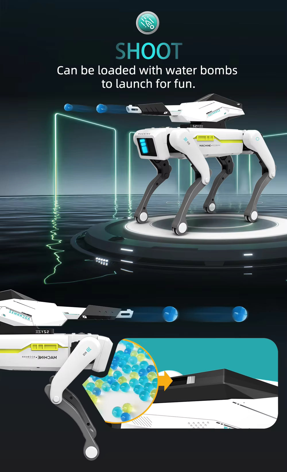 Teeggi Intelligent RC Robot Dog
