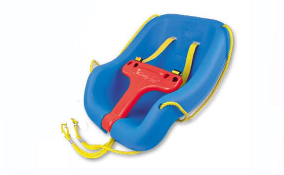 Toddler Swing set with secure T-bar